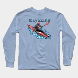 Kayaking Long Sleeve T-Shirt